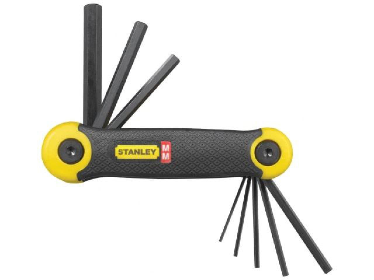 STANLEY - Folding Hexagon Key Set, 8 Piece (1.5-8mm)