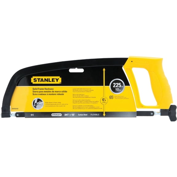STANLEY Hand Saw, High Tension Hacksaw, 12-Inch STHT20138
