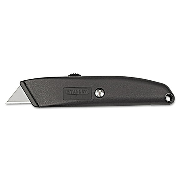 Stanley Tools Homeowner's Retractable Utility Knife, Metal