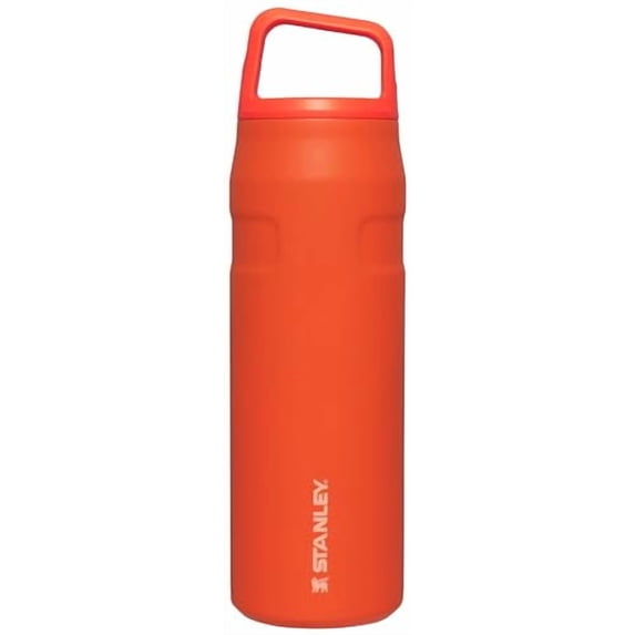 STANLEY ICEFLOW CAP CARRY WATER BOTTLE WIDE MOUTH TWIST LID - TIGERLILY