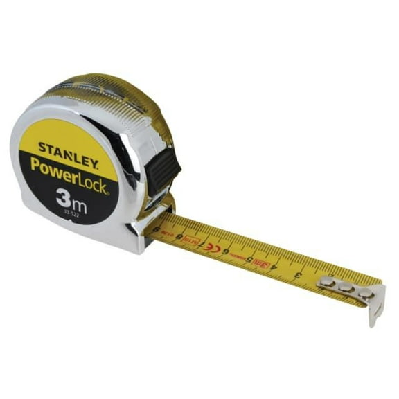 STANLEY - PowerLock Classic Pocket Tape 3m (Width 19mm) (Metric only)