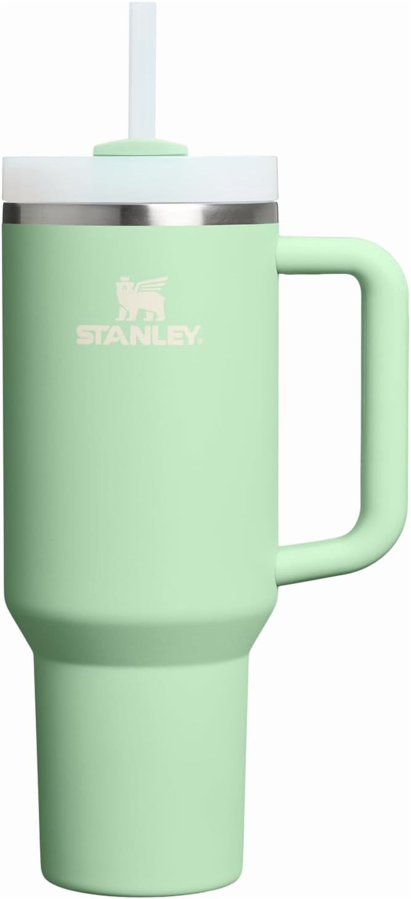 STANLEY Quencher H2.0 Tumbler with Handle and Straw 40 oz | Pistachio