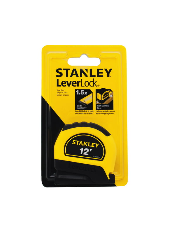 STANLEY STHT30810 12-Foot LeverLock Tape Rule