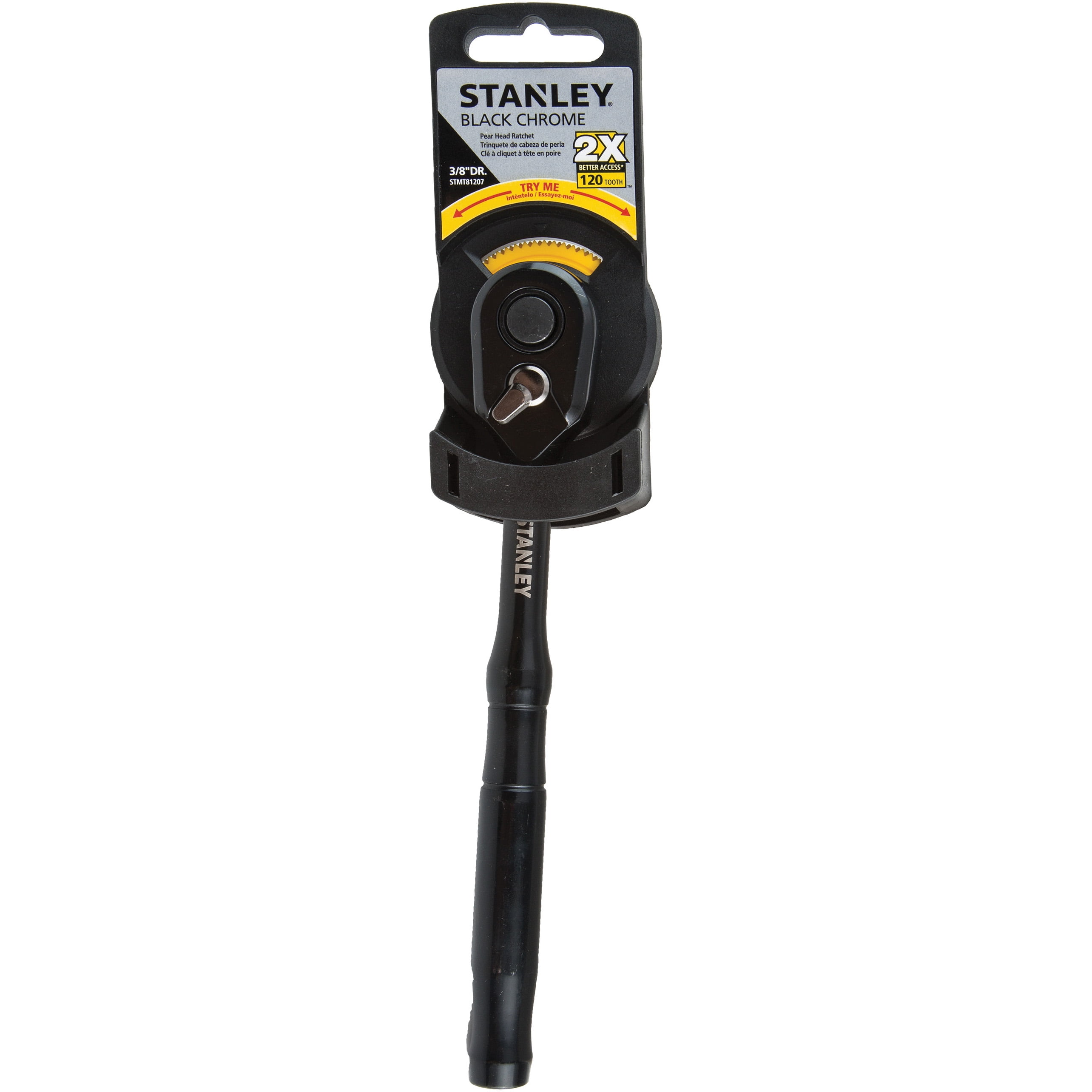 STANLEY STMT81207 3/8" Drive 120 Tooth Ratchet