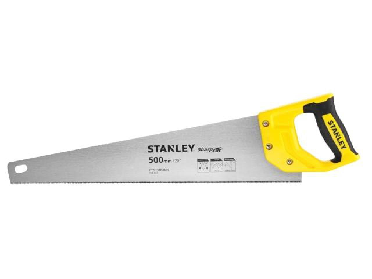 STANLEY - Sharpcut™ Handsaw 500mm (20in) 11 TPI