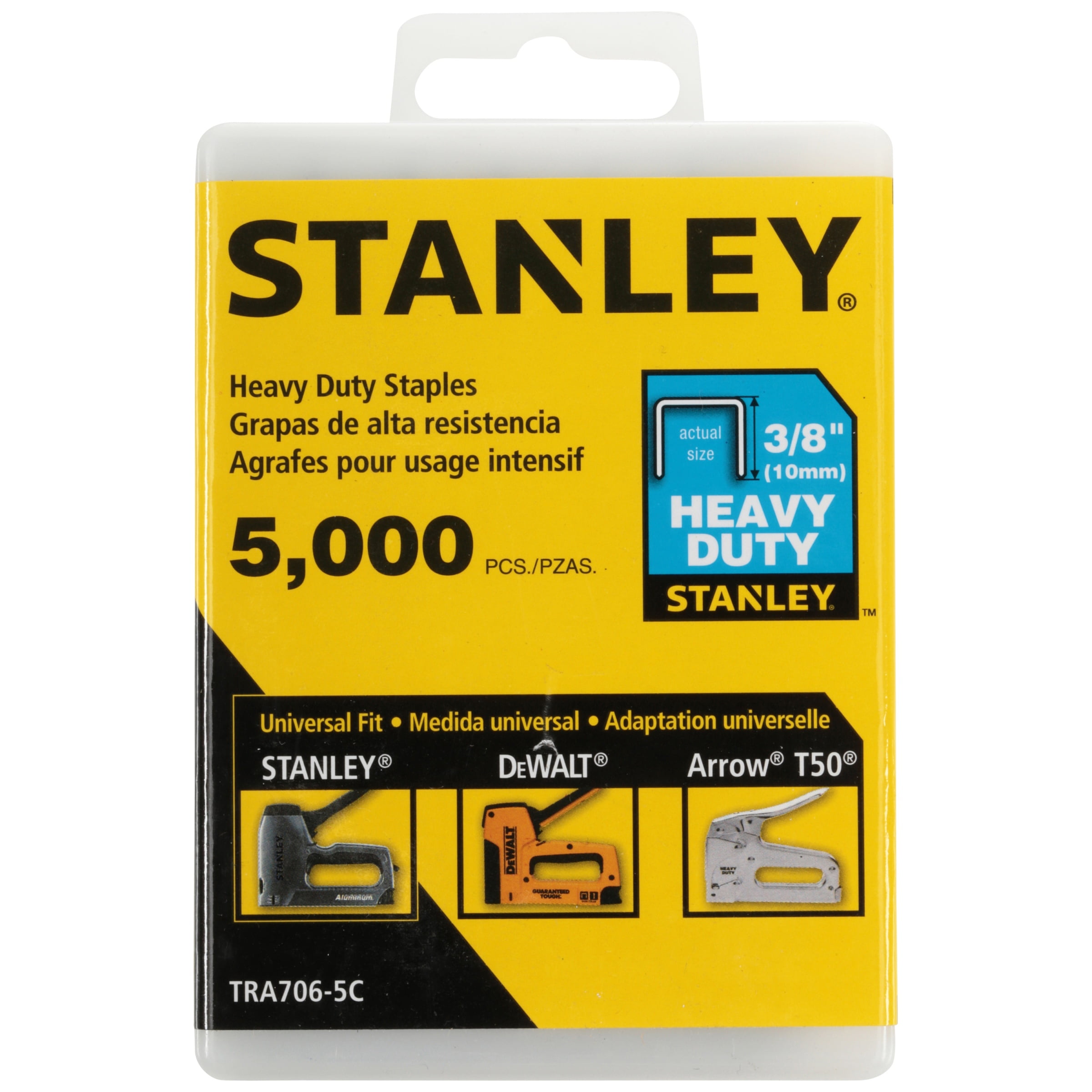 Stanley 2,500 Units Heavy Duty Staple and Brand Assortments