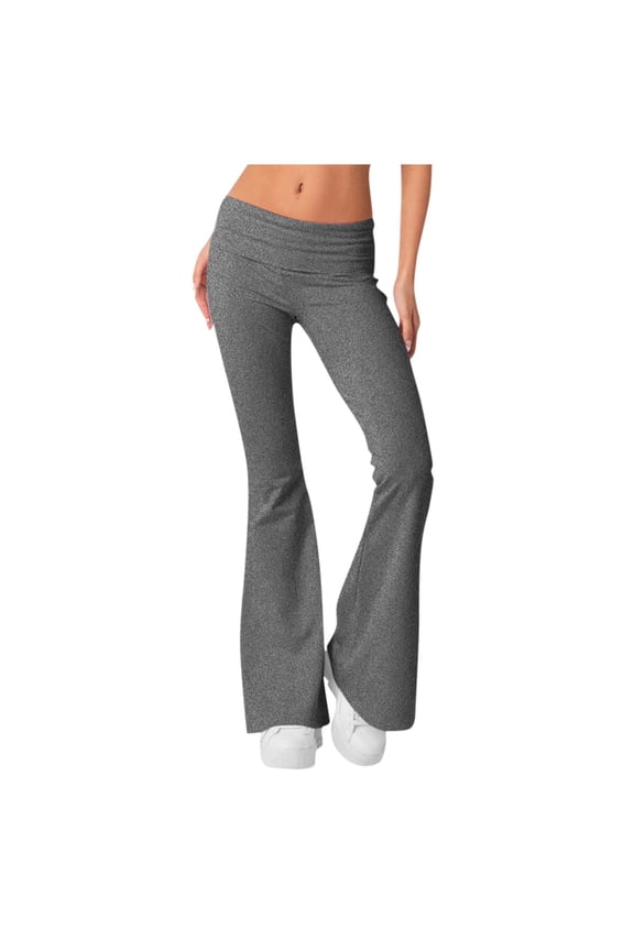 Flare Leggings for Women Bell Bottom Yoga Pants High Waisted Tummy Control Bootcut Workout Leggings