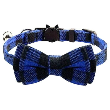 STAOEDU Breakaway Cat Collar with Cute Bow Tie and Bell, Cute Bow Tie Cat Collars for Girl Cats and Boy Cats, Safety Kitten Collars