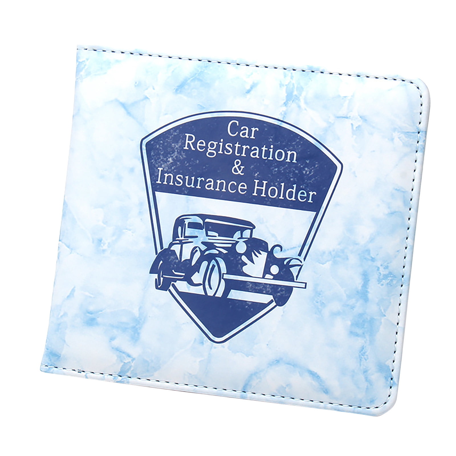 STAOEDU Car Registration & Insurance Card Holder Auto Glove Box ...