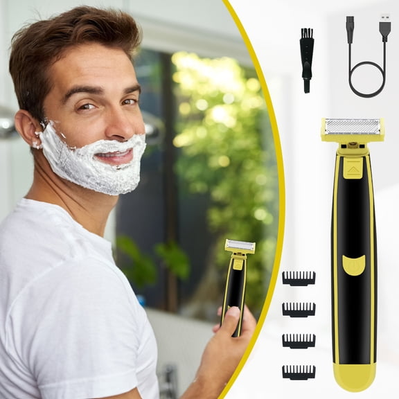 STAOEDU Electric Trimmer and Shaver for Men, Precision Trimmer Beard Head Shaver Waterproof
