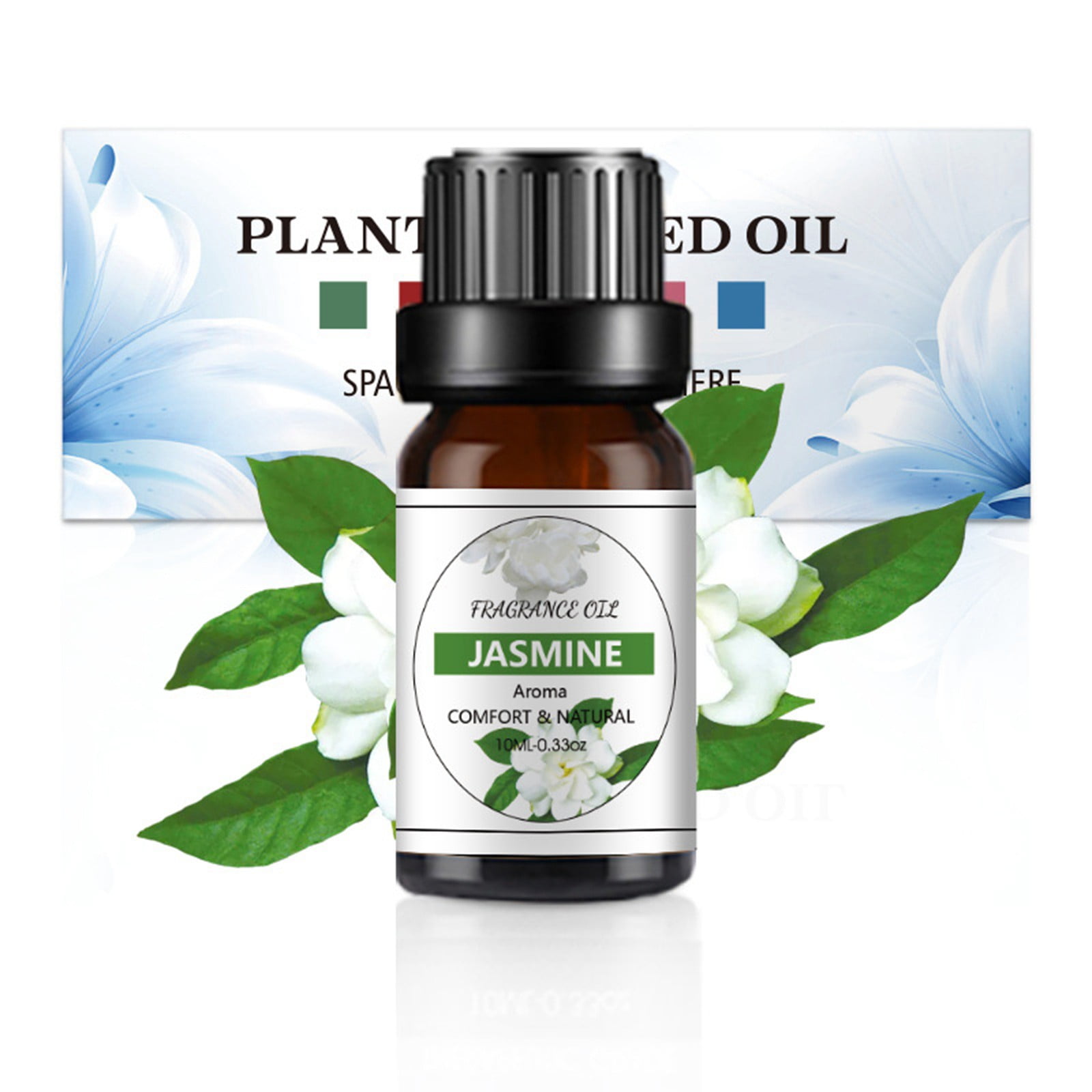 STAOEDU Jasmine & Vanilla Fragrance Oils for Home, Perfect for Diffuser, Yoga, DIY Candle and