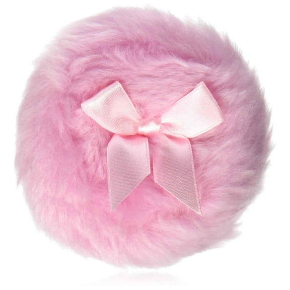 STAOEDU Large Fluffy Powder Puff, 4 Inch Ultra Soft Washable Reusable Velour Face Body Powder Puff Loose Powder Puffs Wet Dry Makeup Tool