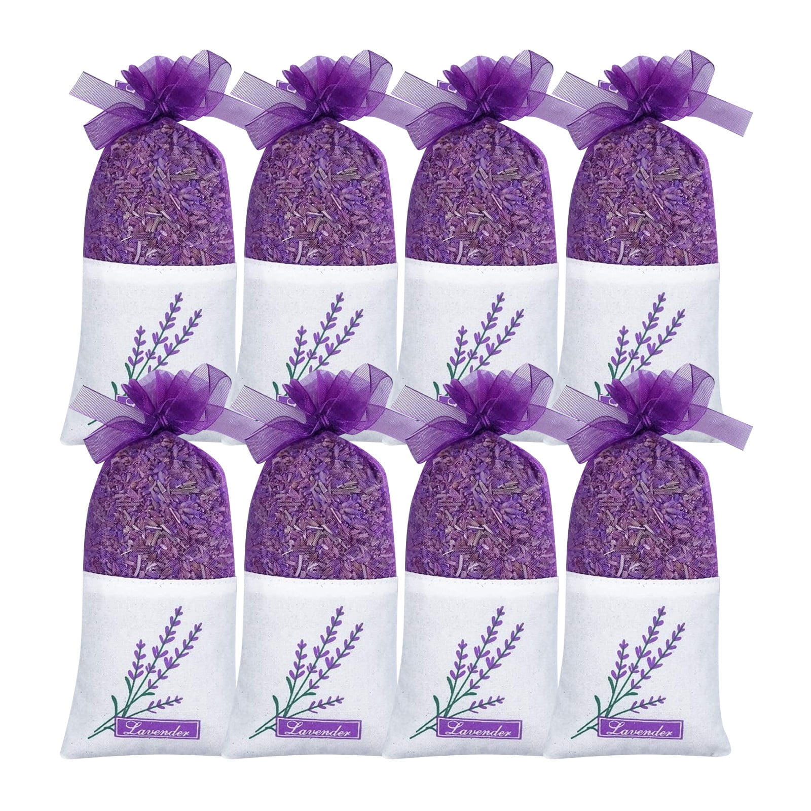 STAOEDU Lavender Sachets for Drawers and Closets: 8 Lavender Bags with ...