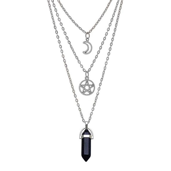 STAOEDU Layering Necklaces For Women Necklace Set, Cuban Link, Snake Chain, Twisted Rope and Twisted Chain, Trendy Layering Necklace