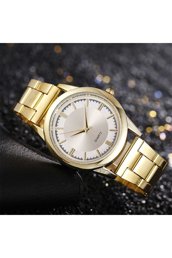 Men Watch,Big Dial Watches for Men Stainless Steel Watch Waterproof Analog Quartz Watches for Man Classic Business Wristwatch Luxury Luminous Round for Men Rotatable Bezel Watch