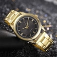 thumbnail image 1 of STAOEDU Men Watch,Big Dial Watches for Men Stainless Steel Watch Waterproof Analog Quartz Watches for Man Classic Business Wristwatch Luxury Luminous Round for Men Rotatable Bezel Watch, 1 of 2