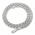 thumbnail image 1 of STAOEDU Necklace Stainless Steel Necklace Chains for Men Women Jewelry Gift  Sterling Silver Cut Rope Chain Necklace (0.3*75cm), 1 of 2
