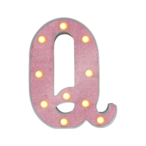 STAOEDU Pink Light Up Marquee Letters with Lights – Cute Style Lighted Alphabet Letter Signs - Coffee Bar Apartment Bedroom Wall Home Initials Decor