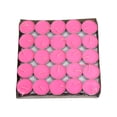 thumbnail image 1 of STAOEDU Pink Unscented Indoor/Outdoor Tealight Candles, 50 Count, Tea Light Candles for Home, Weddings, Christmas & Halloween Decor, 1 of 2