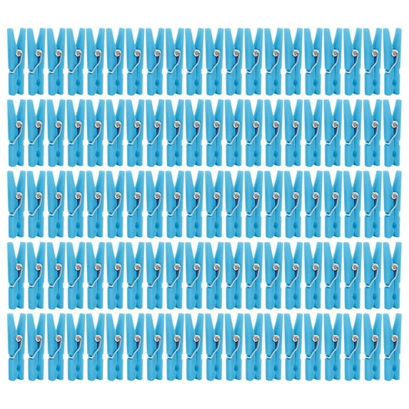 STAOEDU Plastic Clothes Pins Laundry Clips,100Pcs Colorful Clothespins,1.2 inch Small Clothes Pin ,Clothespins for Hanging Clothes