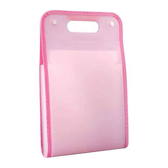 STAOEDU Plastic File Folder Poly Envelope Expanding File Wallet Document Folder with Snap Button Closure, Legal Size, Large Waterproof Accordion File Pouch