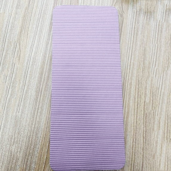 STAOEDU Small Yoga Mat 15 mm Extra Thick and Durable Yoga Mat Anti-Skid Sports Fitness Mat for All Types of Yoga, Pilates & Floor Workouts Anti-Skid Mat to Lose Weight Purple Summer Saving