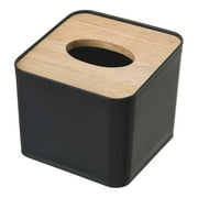 STAOEDU Tissue Box Cover, Square Facial Tissue Holder Storage for Bathroom Vanity, Countertops, Dressers, Night Stand, Parlors and Offices