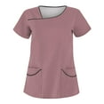 thumbnail image 1 of STAOEDU Womens Holiday Scrub Tops, 1 of 3