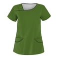 thumbnail image 1 of STAOEDU Womens Holiday Scrub Tops, 1 of 3