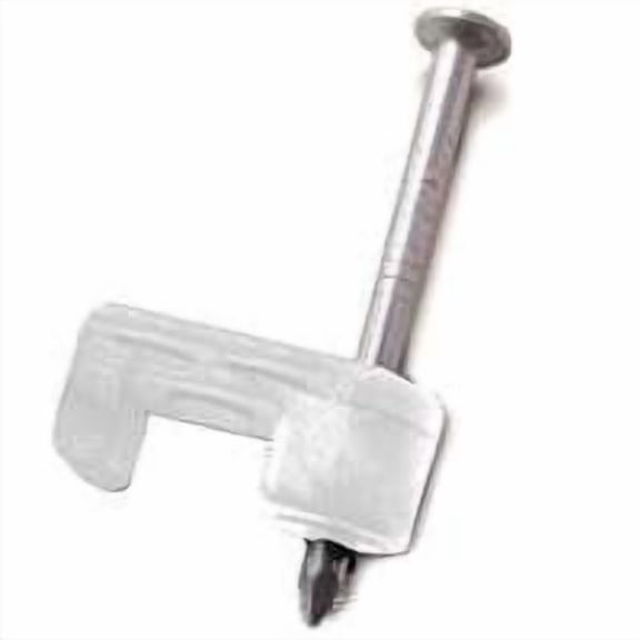 Gardner Bender STAPLE COAXL WH 1/4"CD50 Residential Use, Standard Application