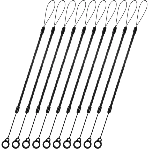 STAR- 10 Pcs Pen Leash, Elastic Retractable Lanyard Tether, Plastic...