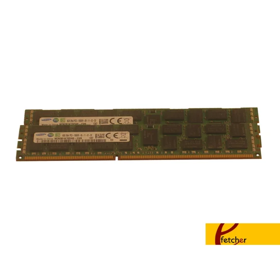 STAR- 16Gb(2X8Gb) Memory Ddr3 Pc3-10600 Ecc Reg Compat To Dell A3078601 Snpx3R5Mc/8G