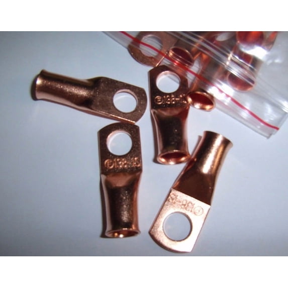 Cambridge 6 AWG 3/8 in. Stud Terminal Copper Ring Lug at Tractor Supply Co