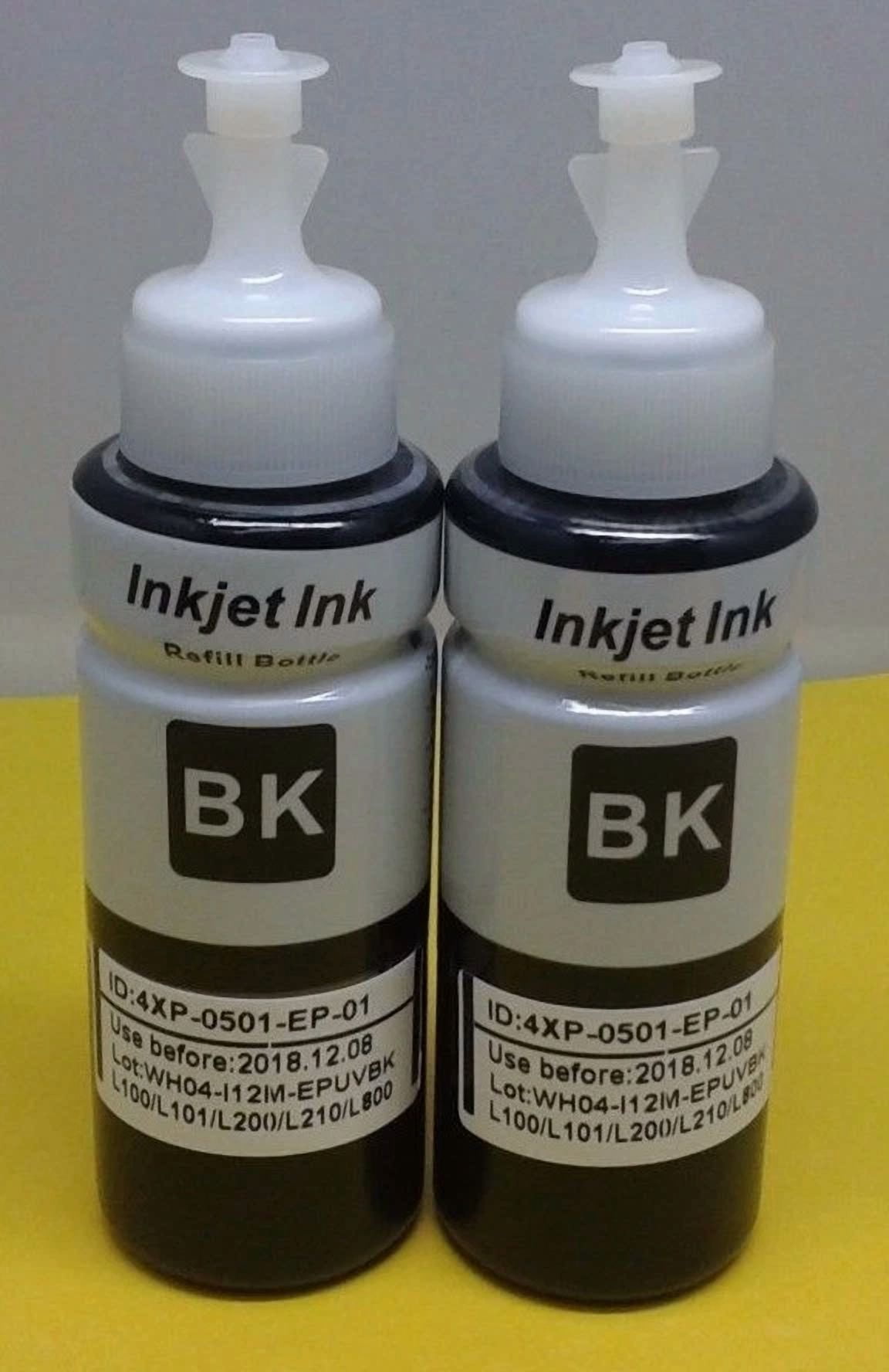 STAR- 200Ml Bulk Refill Ink Black For Epson Compatible L800 L801 L220 ...