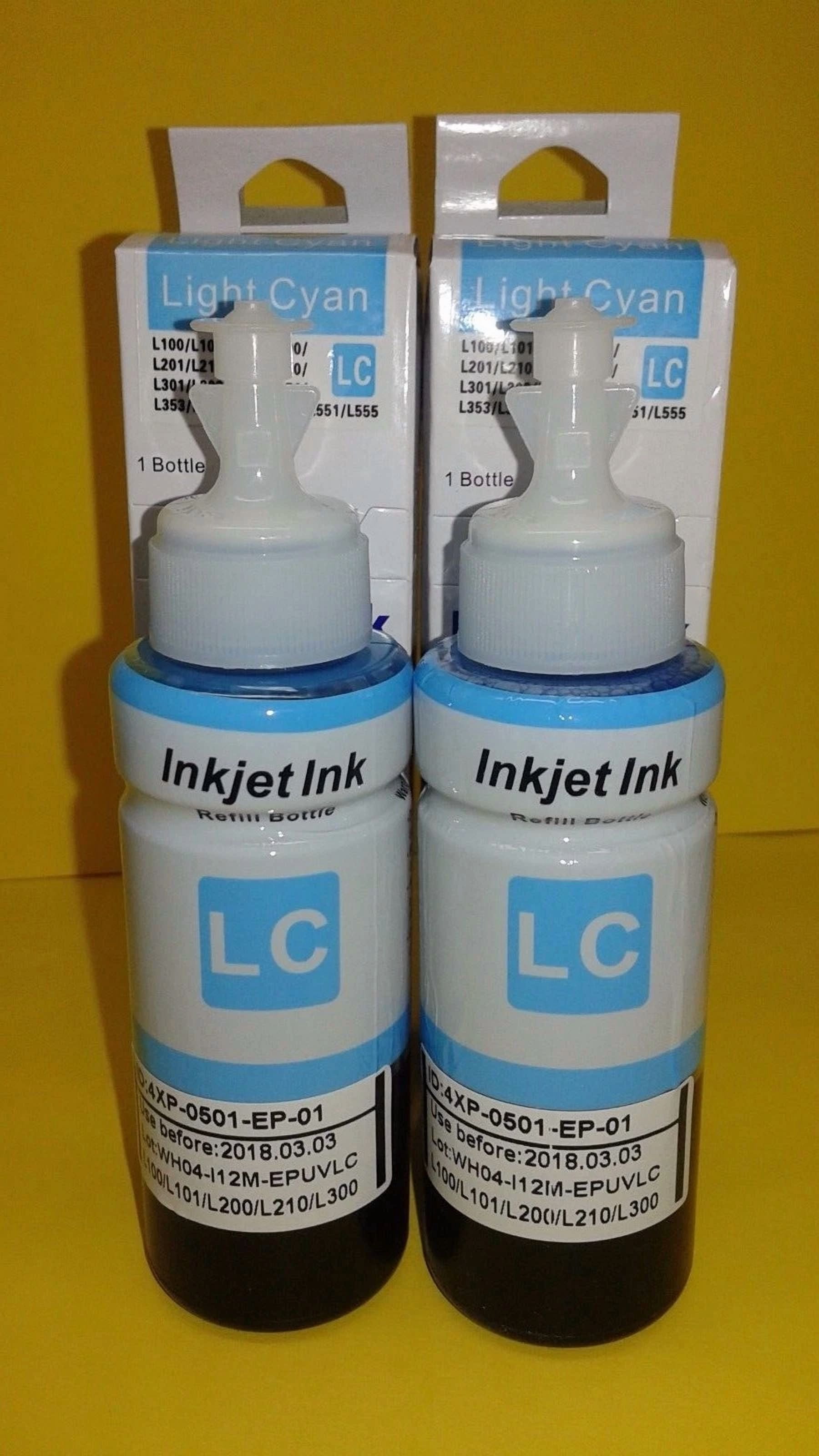 STAR- 200Ml Bulk Refill Ink Cyan Light For Epson Compatible L800 L801 ...