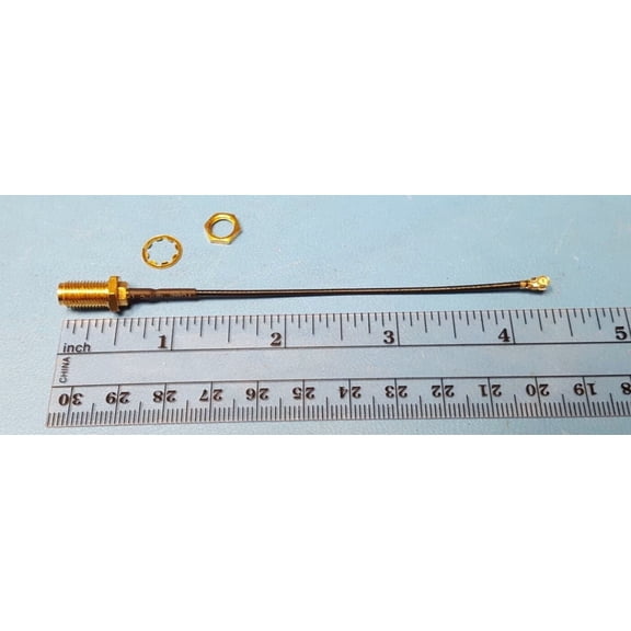 STAR- 2Pcs Cable Assembly Coaxial U.Fl (Umcc) To Sma 1.13Mm, 2016694-2,Te Connectivity