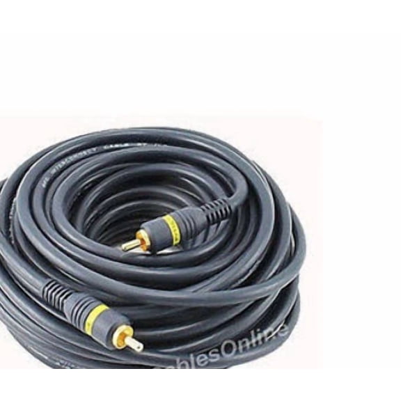 STAR- 50Ft High Quality Python 1- Rca To 1-Rca Cable, Av-3050B