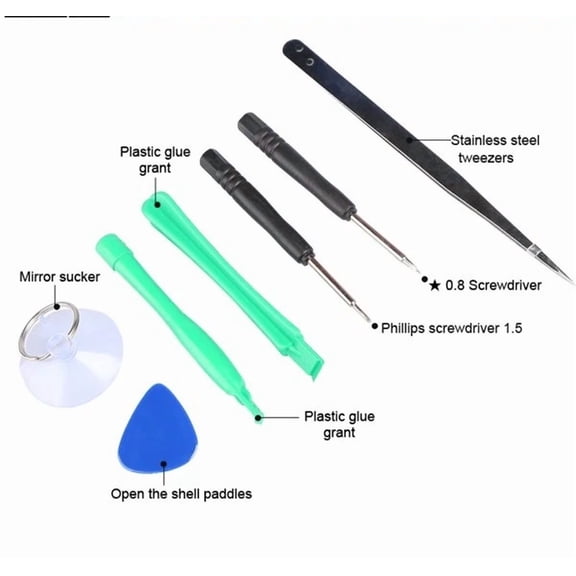 STAR- 7-Piece Universal Mobile Phone & Tablet Repair Tool Kit  Precision Screwdrivers