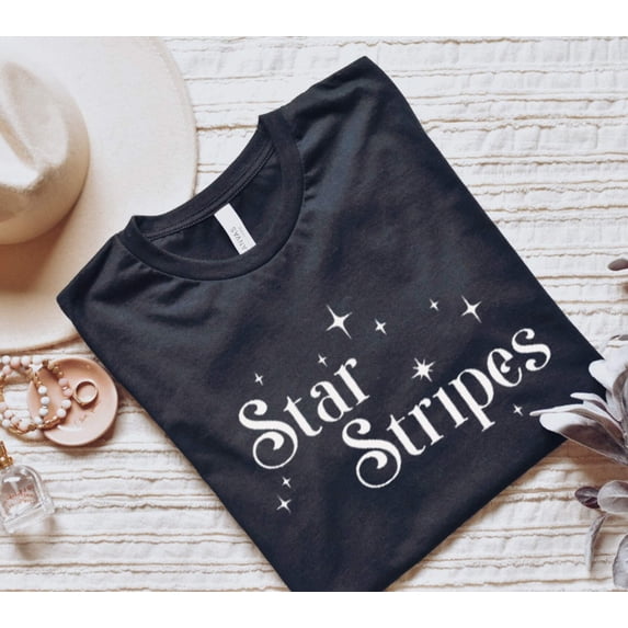 STAR AND STRIPES Graphic Short sleeve T-Shirt