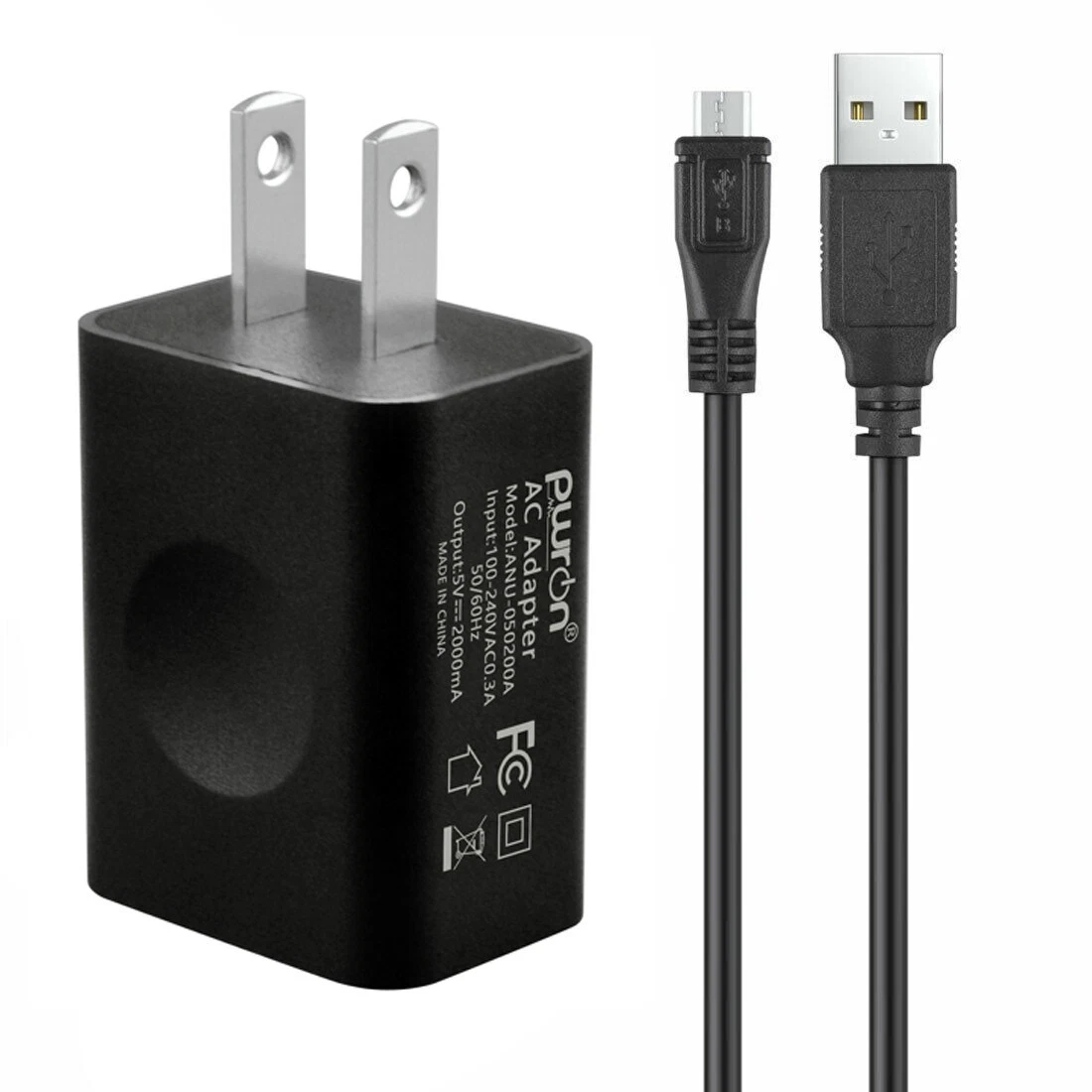 AC / DC 5V 2A Adapter Power Supply Charger 3.5mm x 1.3mm 2000mA