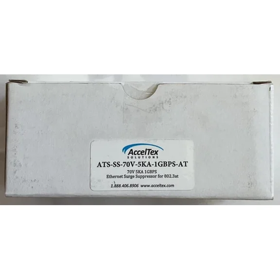 STAR- Acceltex Ats-Ss-70V-5Ka-1Gbps-At-Wm Ethernet Surge Suppressor