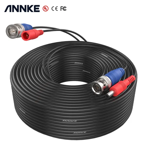 STAR- Annke 100Ft/30M Power Extention Cable Surveillance For Cctv Dvr Camera System