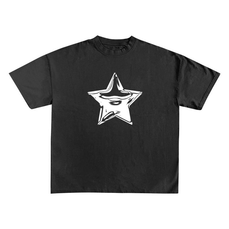 STAR BOXY TEE, y2k fashion, graphic, streetwear, t-shirt, men, women, unisex,Attitude Tee, screen print, crew neck, short sleeve, opium - Walmart.com STAR BOXY TEE, y2k fashion, graphic, streetwear, t-shirt, men, women, unisex,Attitude Tee, screen print, crew neck, short sleeve, opium - Walmart.com