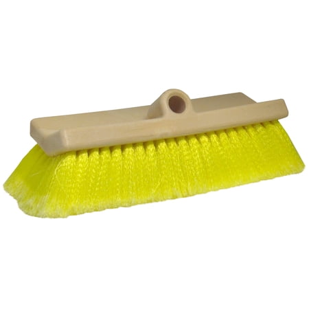 STAR BRITE 10" Bi-Level Boat Brush, Soft Yellow Bristles,