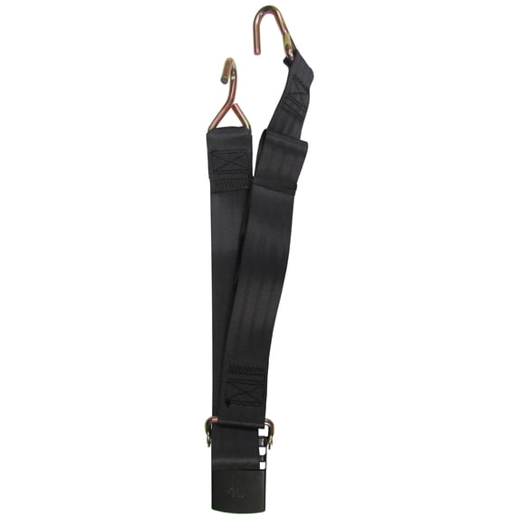 STAR BRITE 2 Gunwale Tie Down With Quick Release Buckle & J Hook Ends