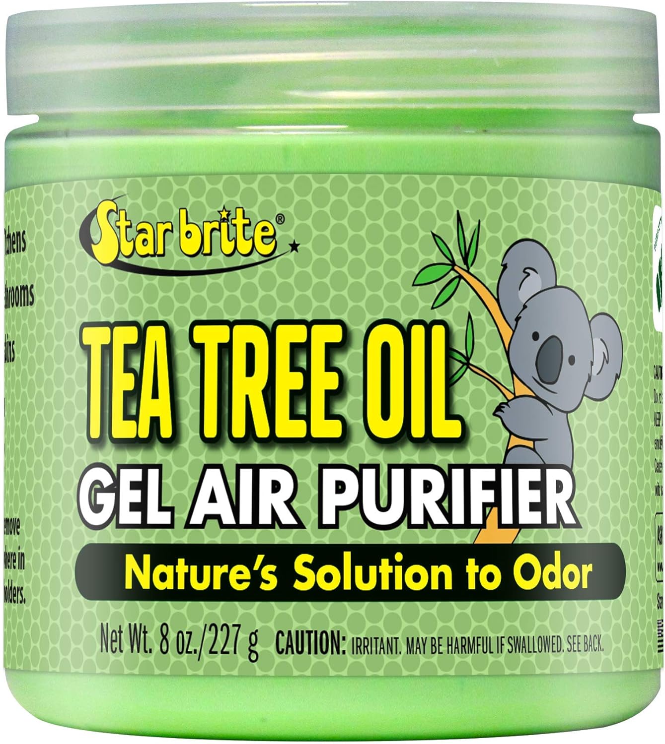 STAR BRITE ATTIACertified Pure Australian Tea Tree Oil Gel Air Purifier Tub 8 OZ (096508