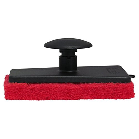 STAR BRITE All-Purpose Medium (Red) Scrubber Pad - Ergonomic Handle