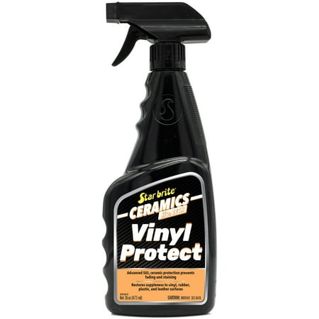 STAR BRITE Ceramics Vinyl Protect - Ultimate Upholstery & Vinyl Protection, SiO2 Infused, UV & Stain Resistant