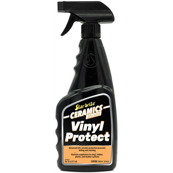 STAR BRITE Ceramics Vinyl Protect - Ultimate Upholstery & Vinyl Protection, SiO2 Infused, UV & Stain Resistant