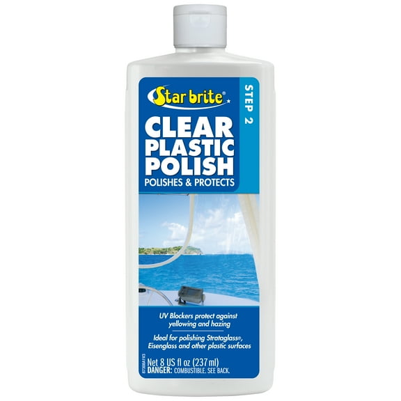 Star brite Clear Plastic Polish - Step 2